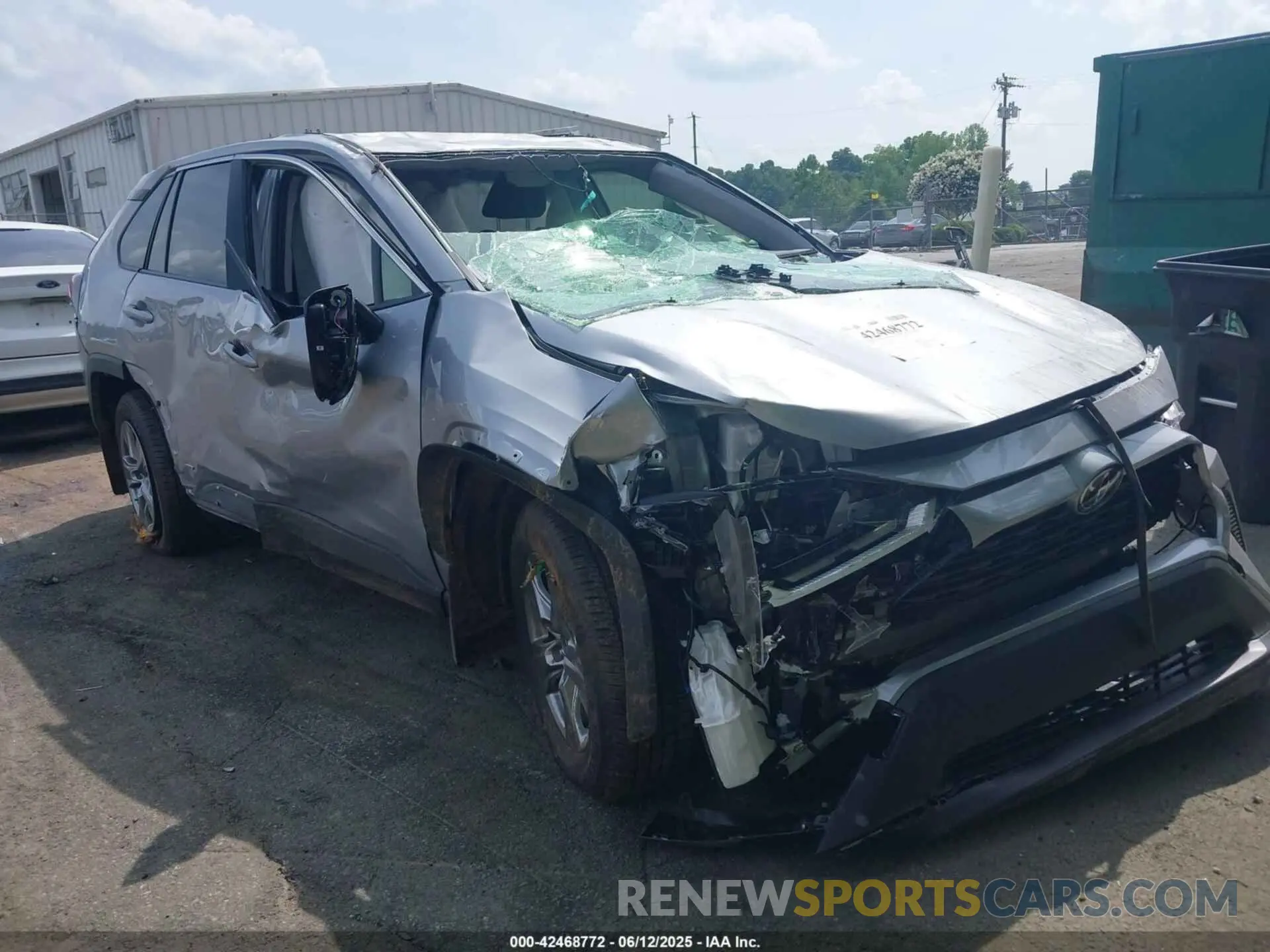 1 Photograph of a damaged car JTMRWRFV2SD600236 TOYOTA RAV4 HYBRID 2025