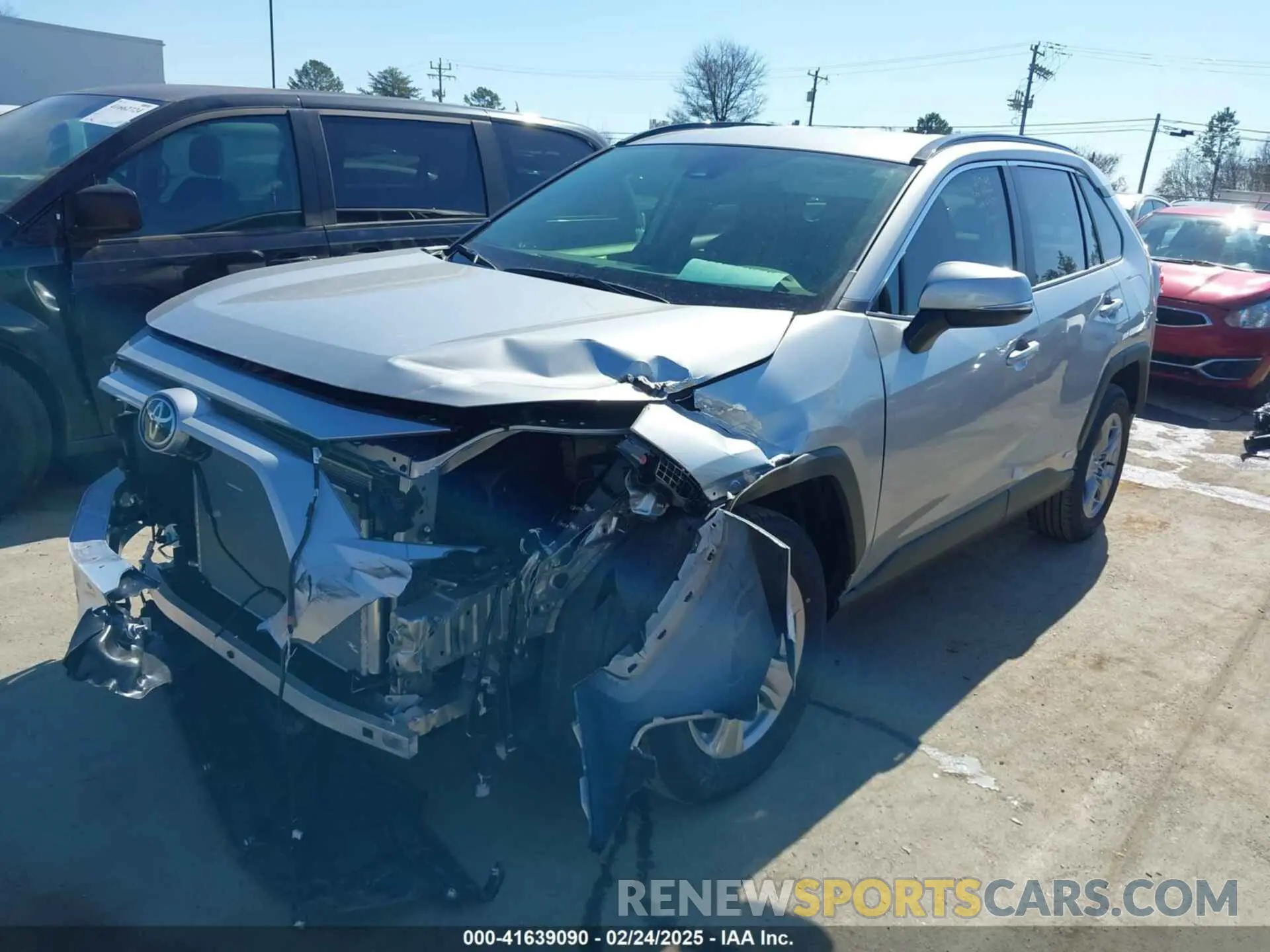 2 Photograph of a damaged car JTMRWRFV6SJ064683 TOYOTA RAV4 HYBRID 2025