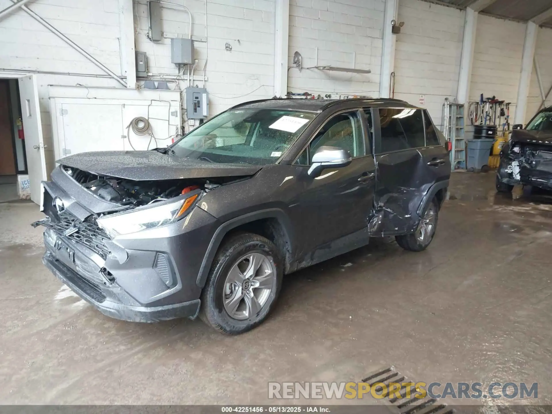 2 Photograph of a damaged car JTMRWRFV8SJ063275 TOYOTA RAV4 HYBRID 2025