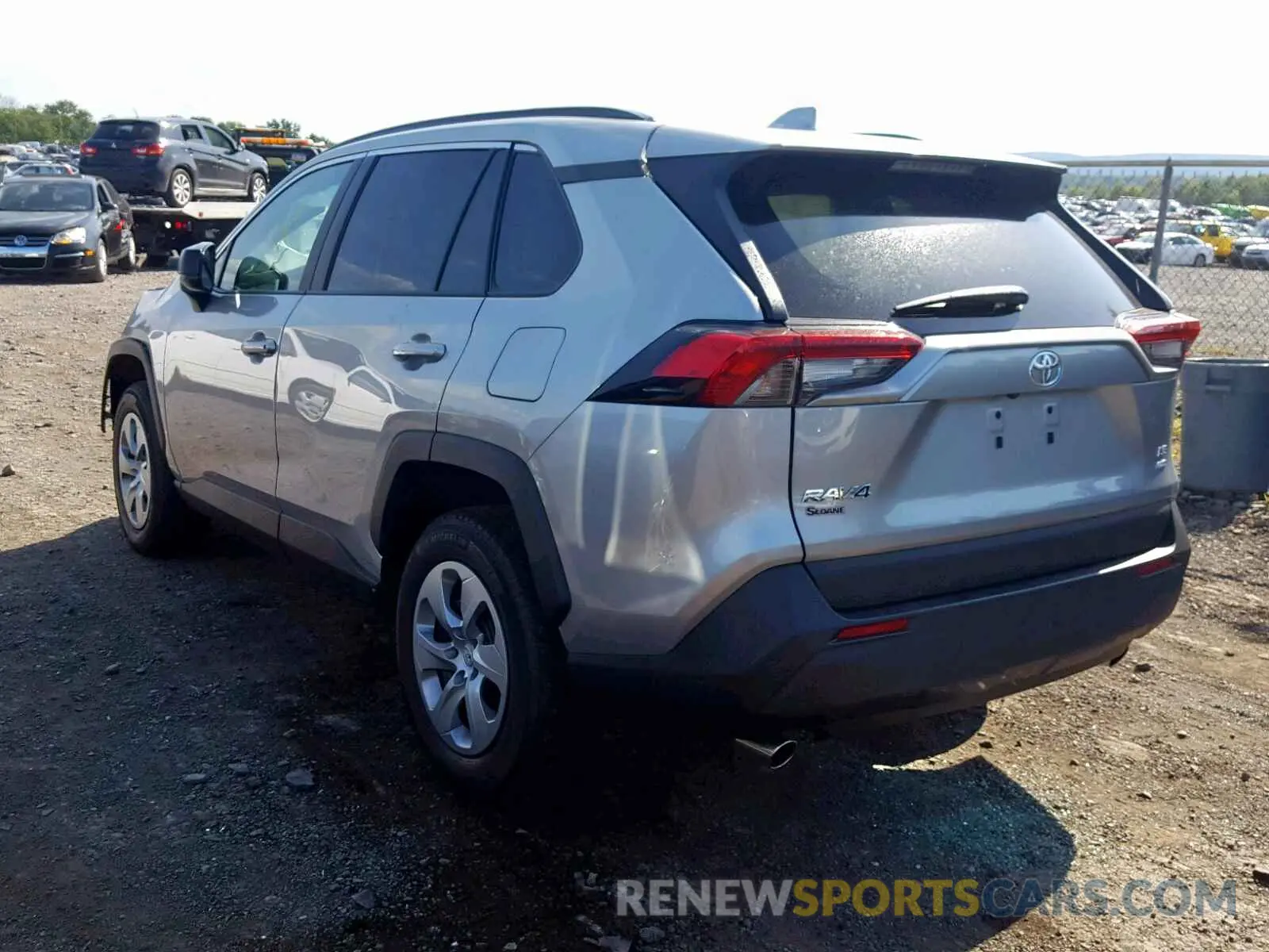 3 Photograph of a damaged car 2T3F1RFV9KC013134 TOYOTA RAV4 LE 2019