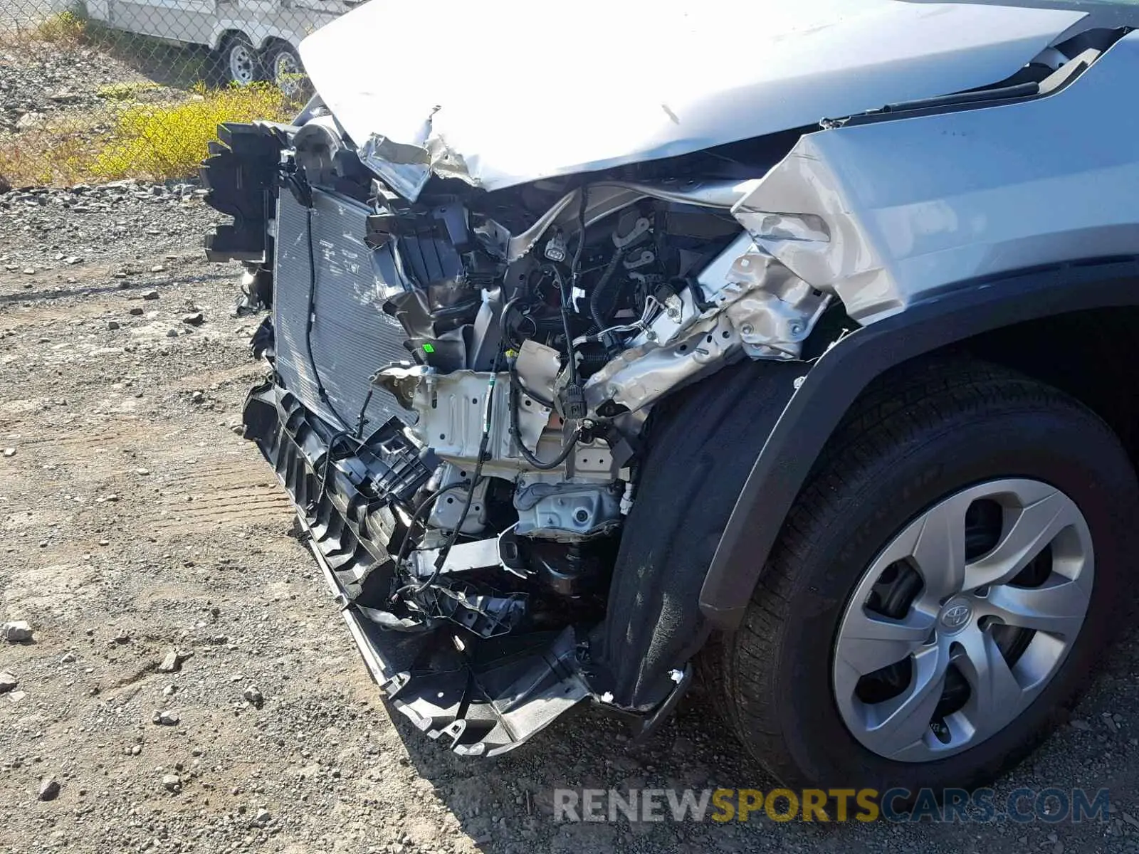 9 Photograph of a damaged car 2T3F1RFV9KC013134 TOYOTA RAV4 LE 2019