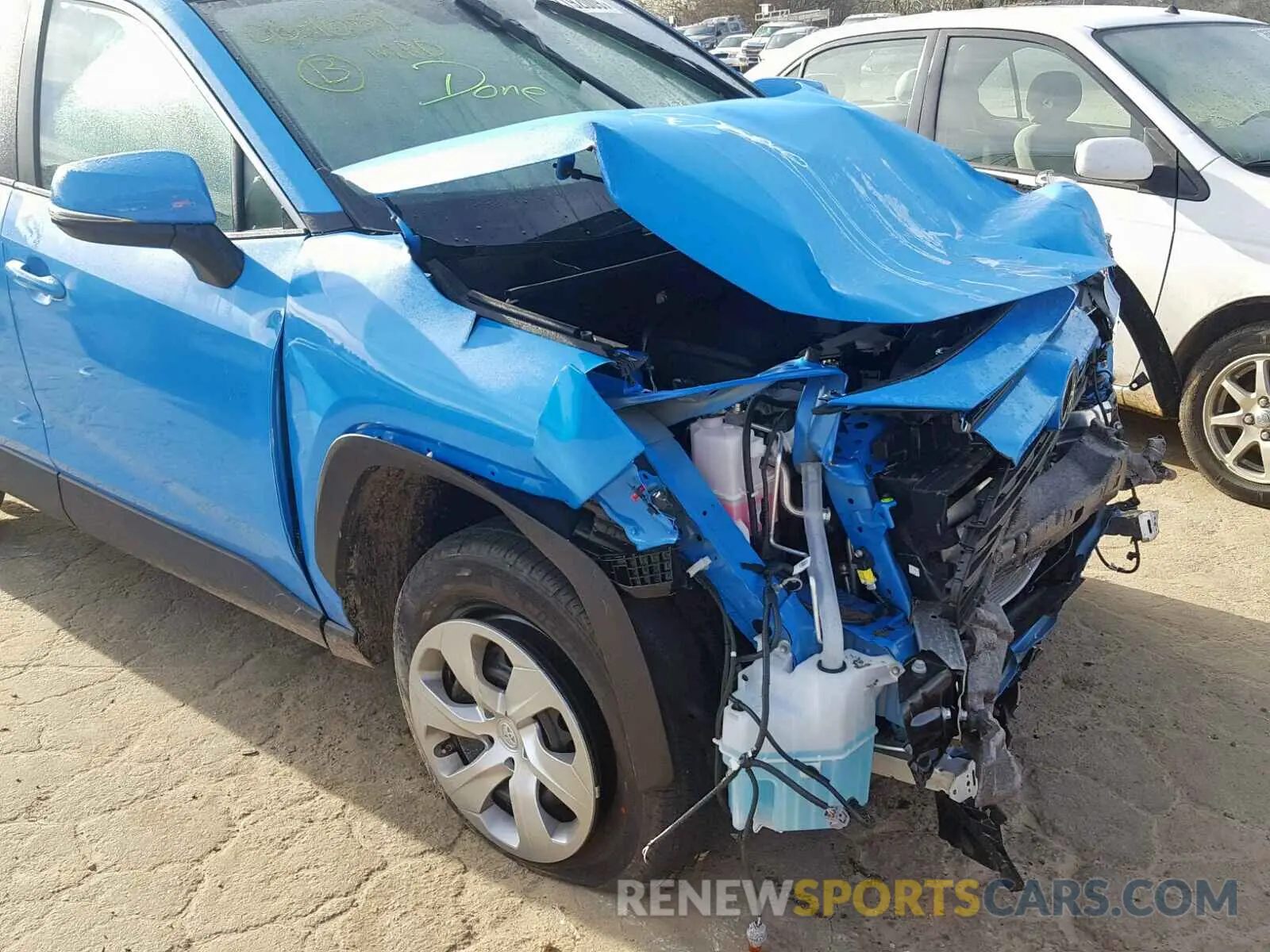 9 Фотография поврежденного автомобиля 2T3G1RFV3KW009051 TOYOTA RAV4 LE 2019