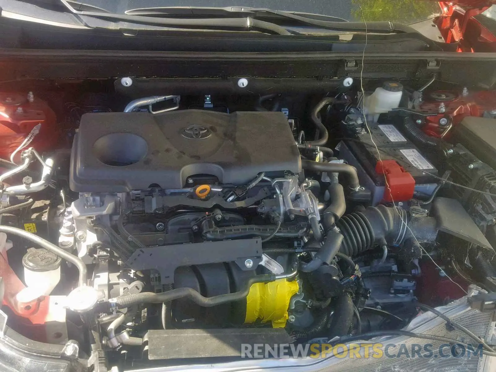 7 Фотография поврежденного автомобиля 2T3G1RFV6KW035949 TOYOTA RAV4 LE 2019