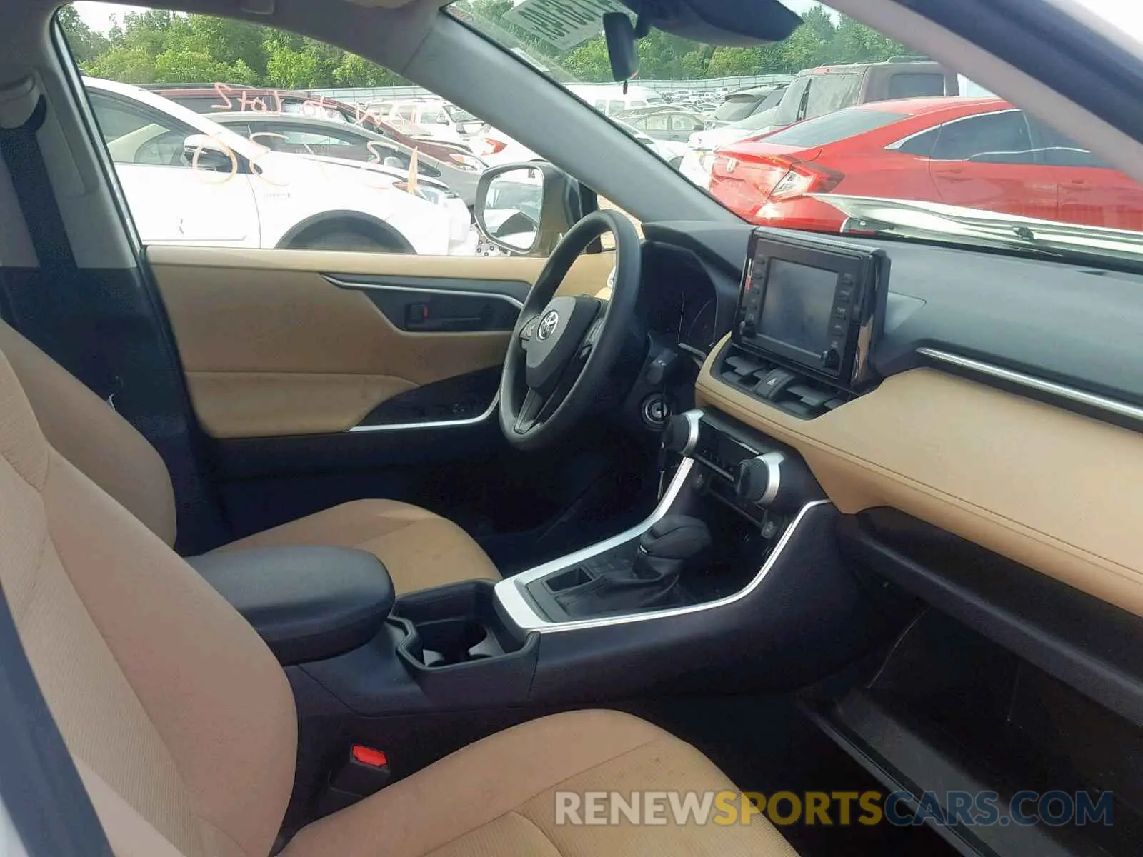 5 Photograph of a damaged car JTMF1RFV5KJ005786 TOYOTA RAV4 LE 2019