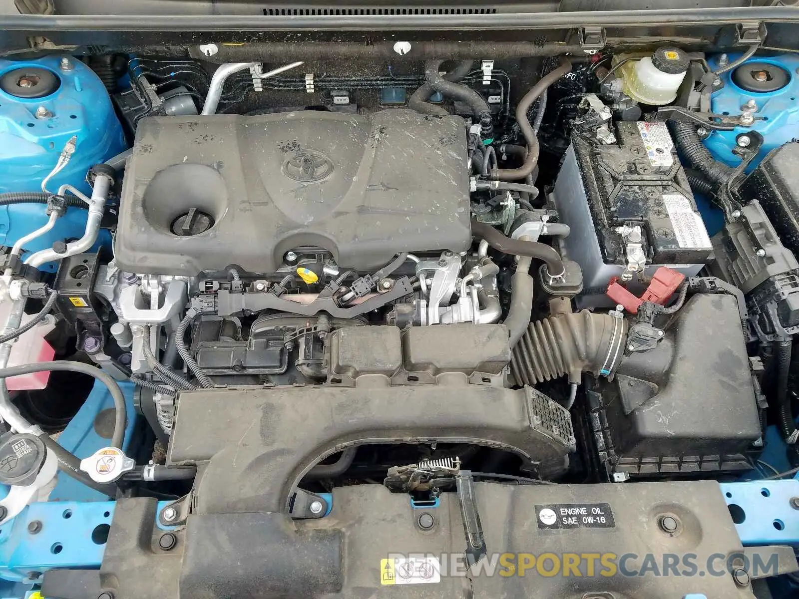 7 Фотография поврежденного автомобиля JTMF1RFV6KD002068 TOYOTA RAV4 LE 2019