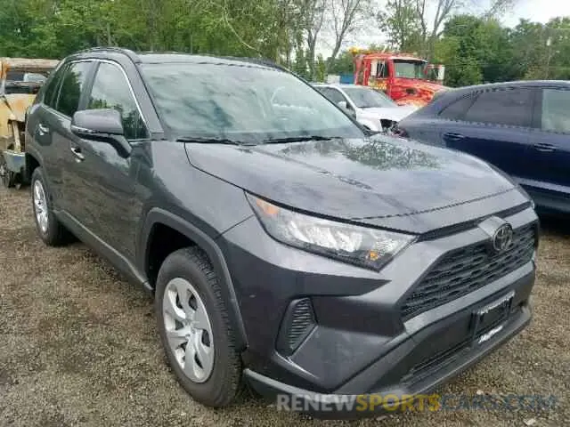 1 Photograph of a damaged car JTMG1RFV3KJ007802 TOYOTA RAV4 LE 2019