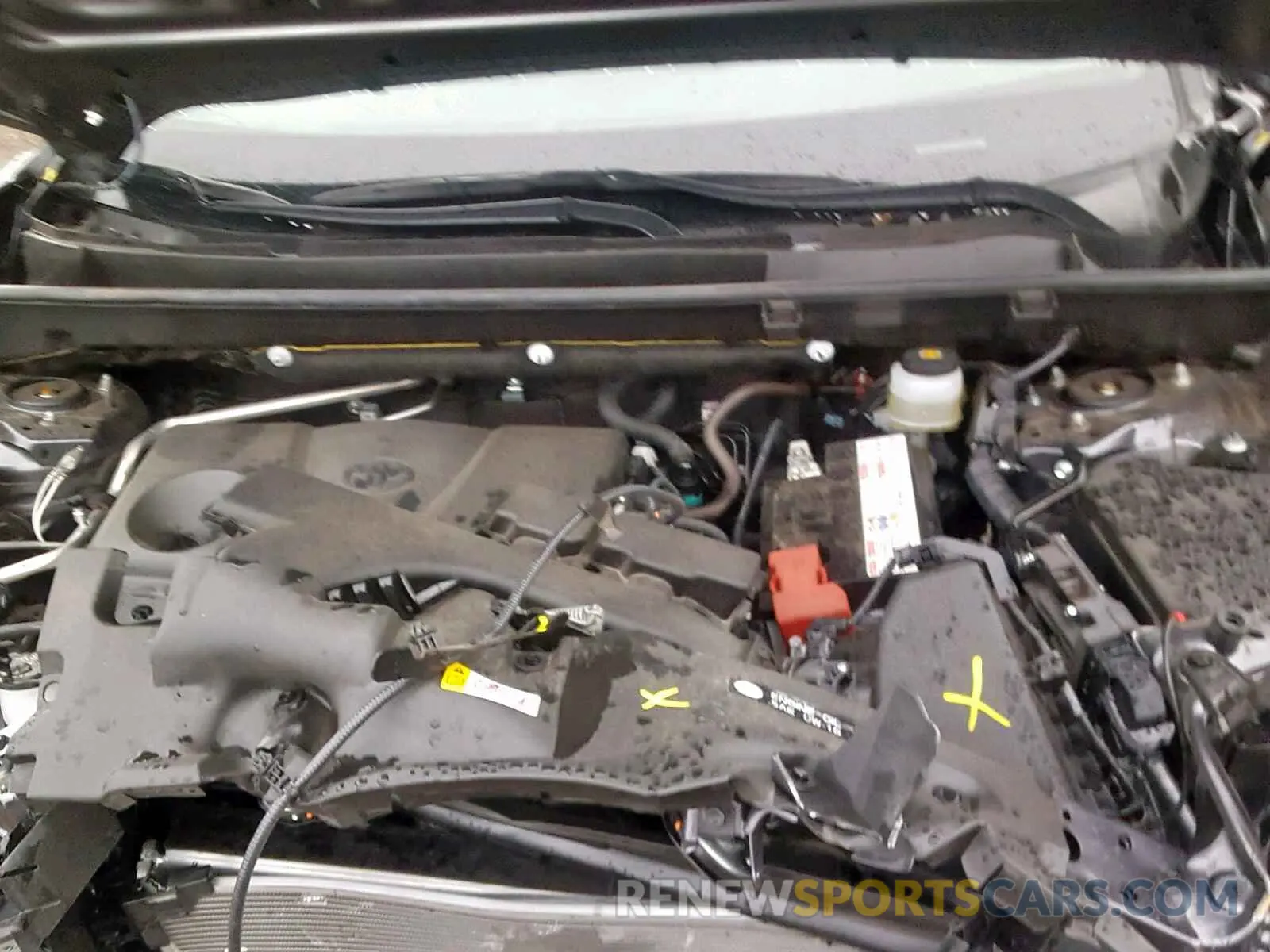 7 Photograph of a damaged car JTMH1RFV1KD510179 TOYOTA RAV4 LE 2019