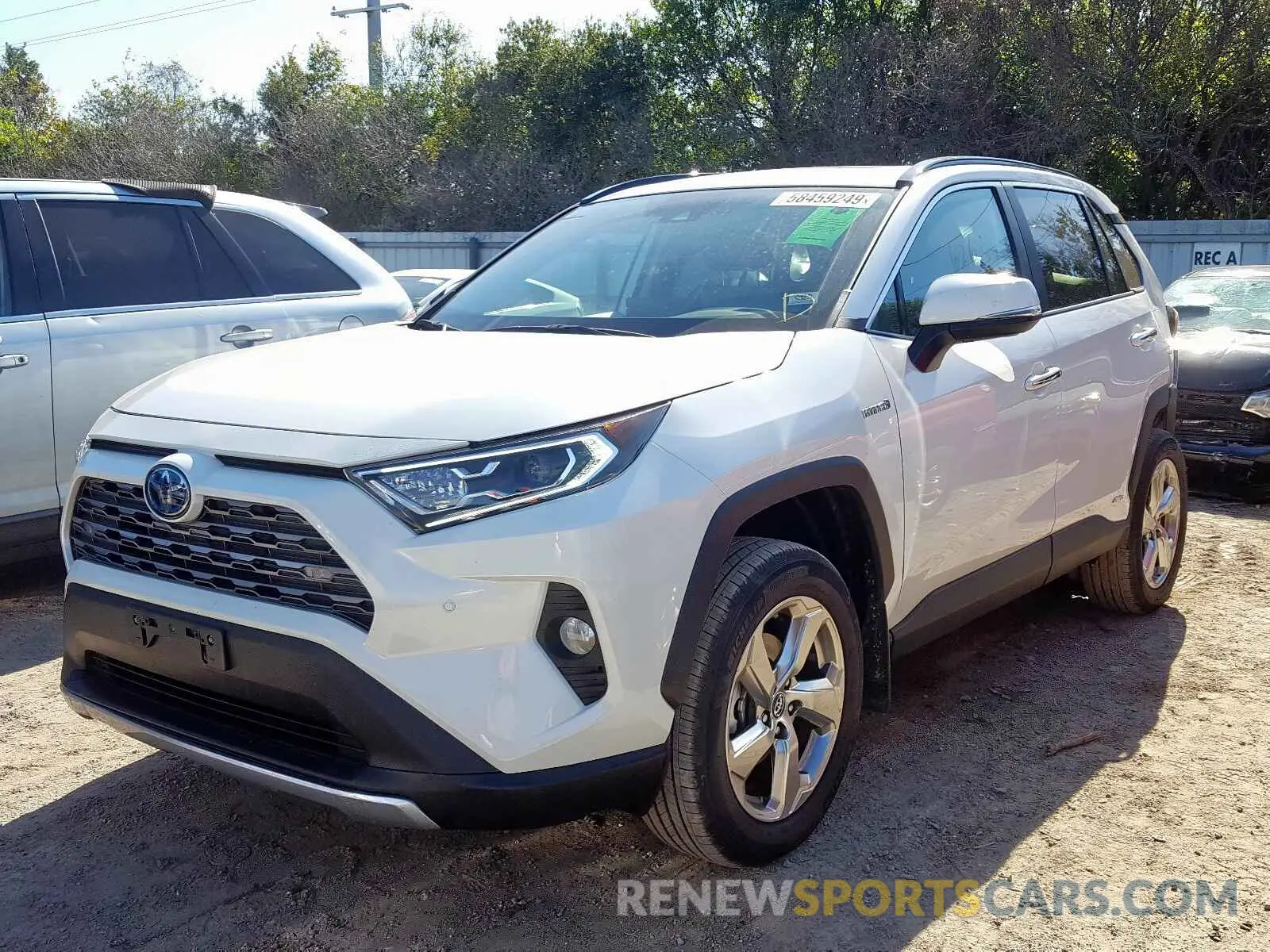 2 Фотография поврежденного автомобиля 2T3DWRFV2KW023494 TOYOTA RAV4 LIMIT 2019