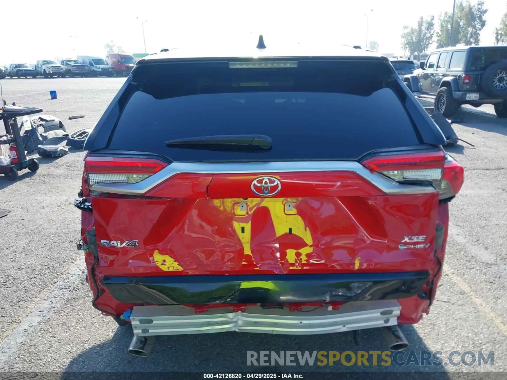 6 Фотография поврежденного автомобиля JTMEB3FVXSD244190 TOYOTA RAV4 PLUG-IN HYBRID 2025