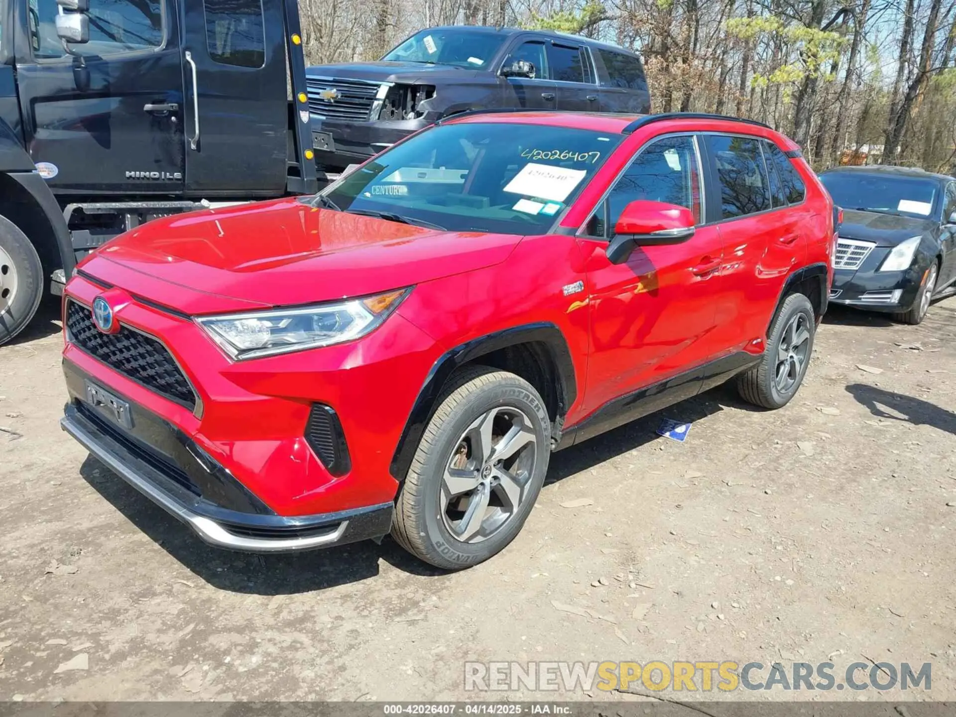 2 Фотография поврежденного автомобиля JTMAB3FV2MD050660 TOYOTA RAV4 PRIME 2021