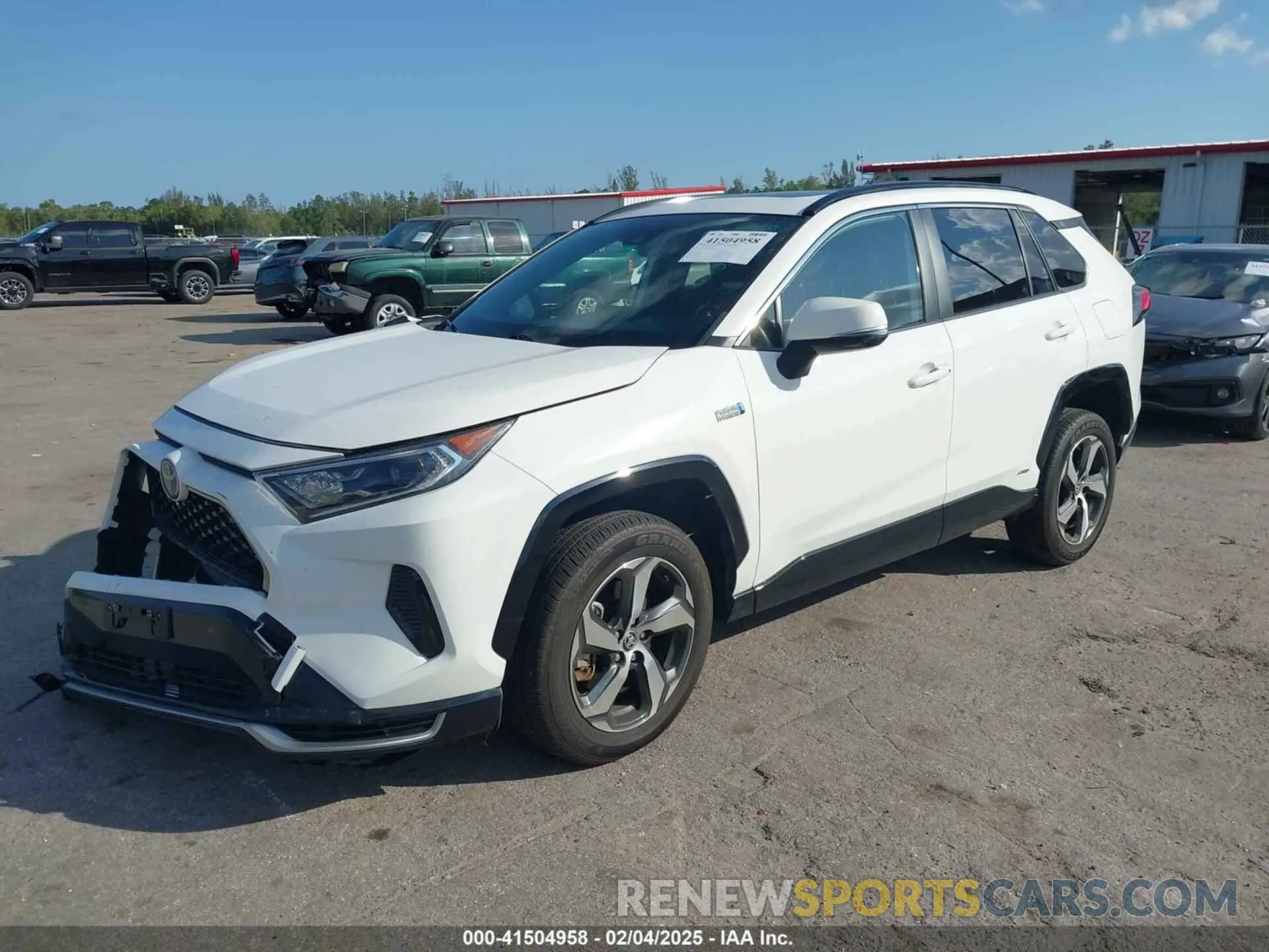 2 Photograph of a damaged car JTMAB3FV7MD052209 TOYOTA RAV4 PRIME 2021