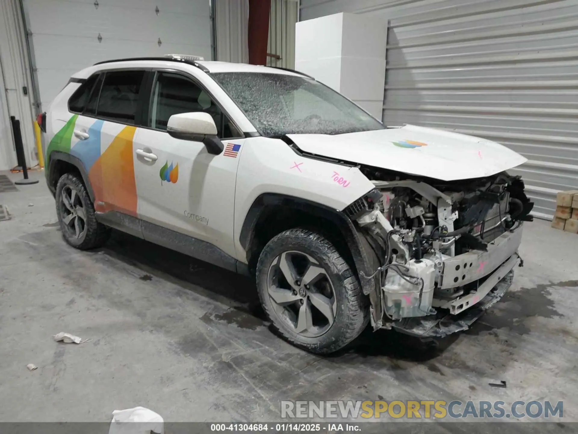 1 Фотография поврежденного автомобиля JTMCB3FV6MD064571 TOYOTA RAV4 PRIME 2021