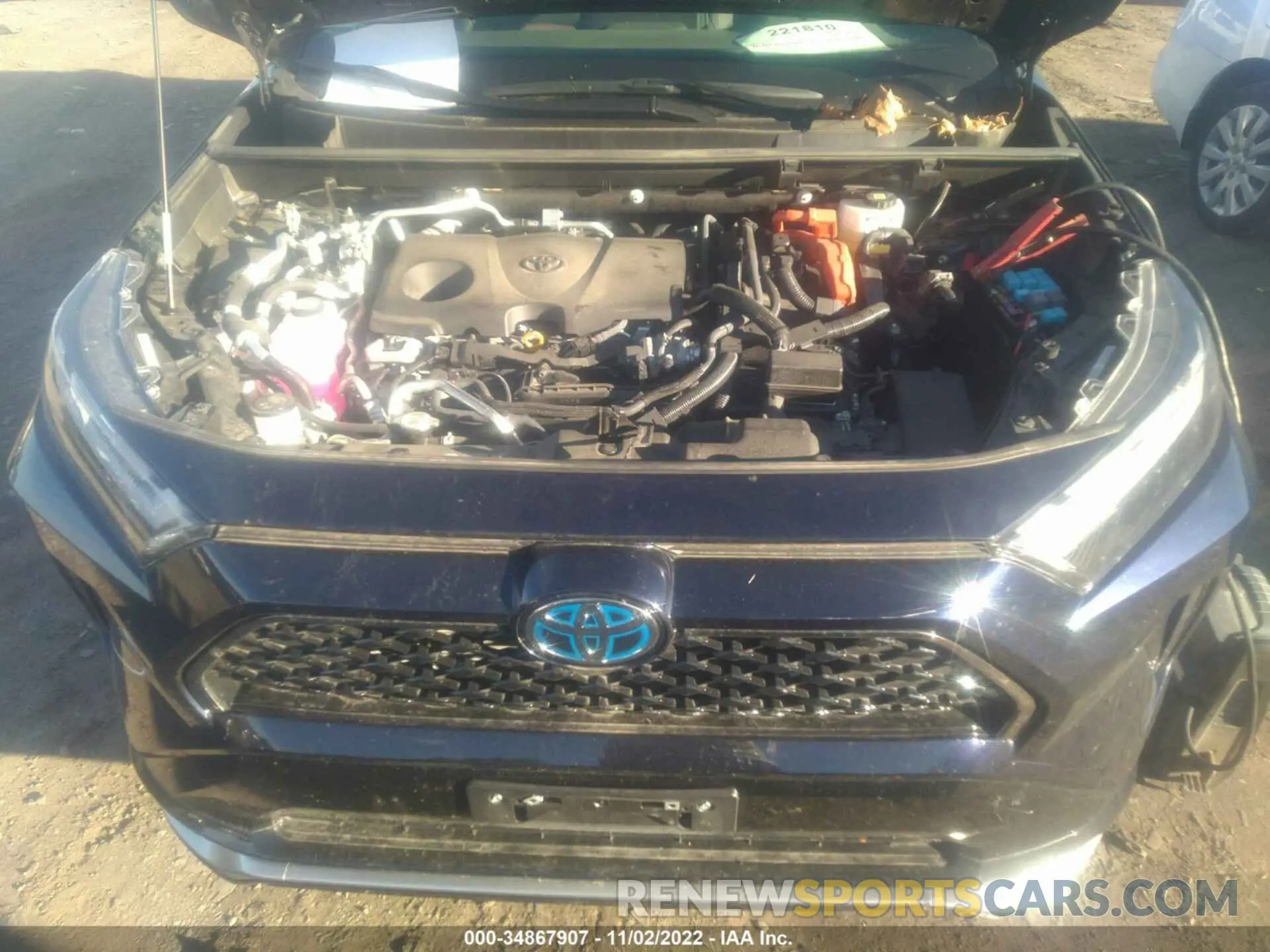 10 Photograph of a damaged car JTMEB3FV2ND075514 TOYOTA RAV4 PRIME 2022