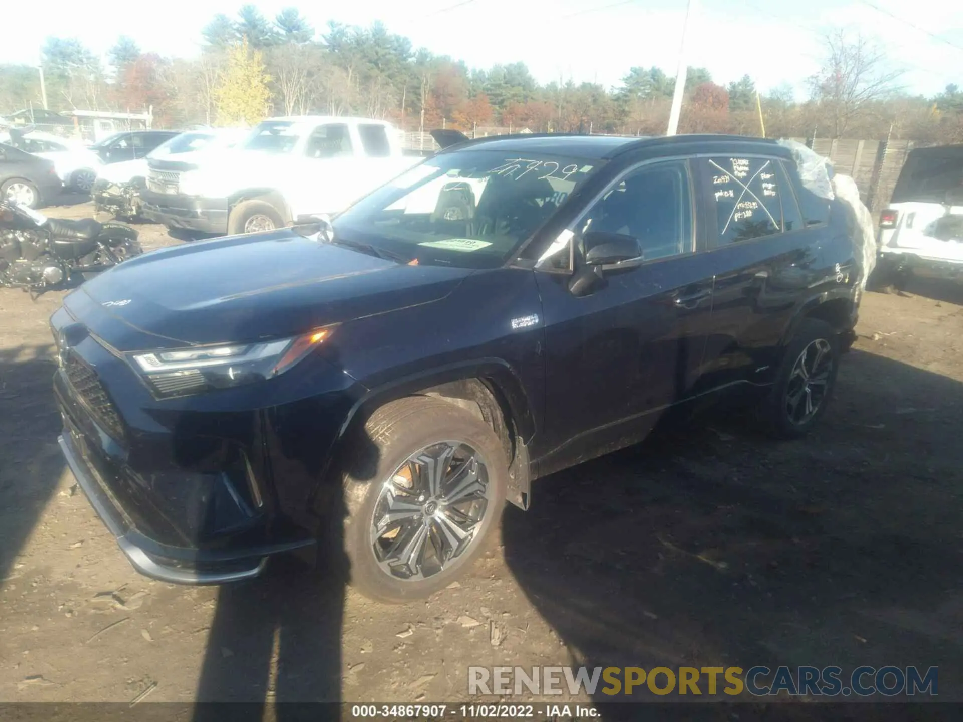 2 Photograph of a damaged car JTMEB3FV2ND075514 TOYOTA RAV4 PRIME 2022