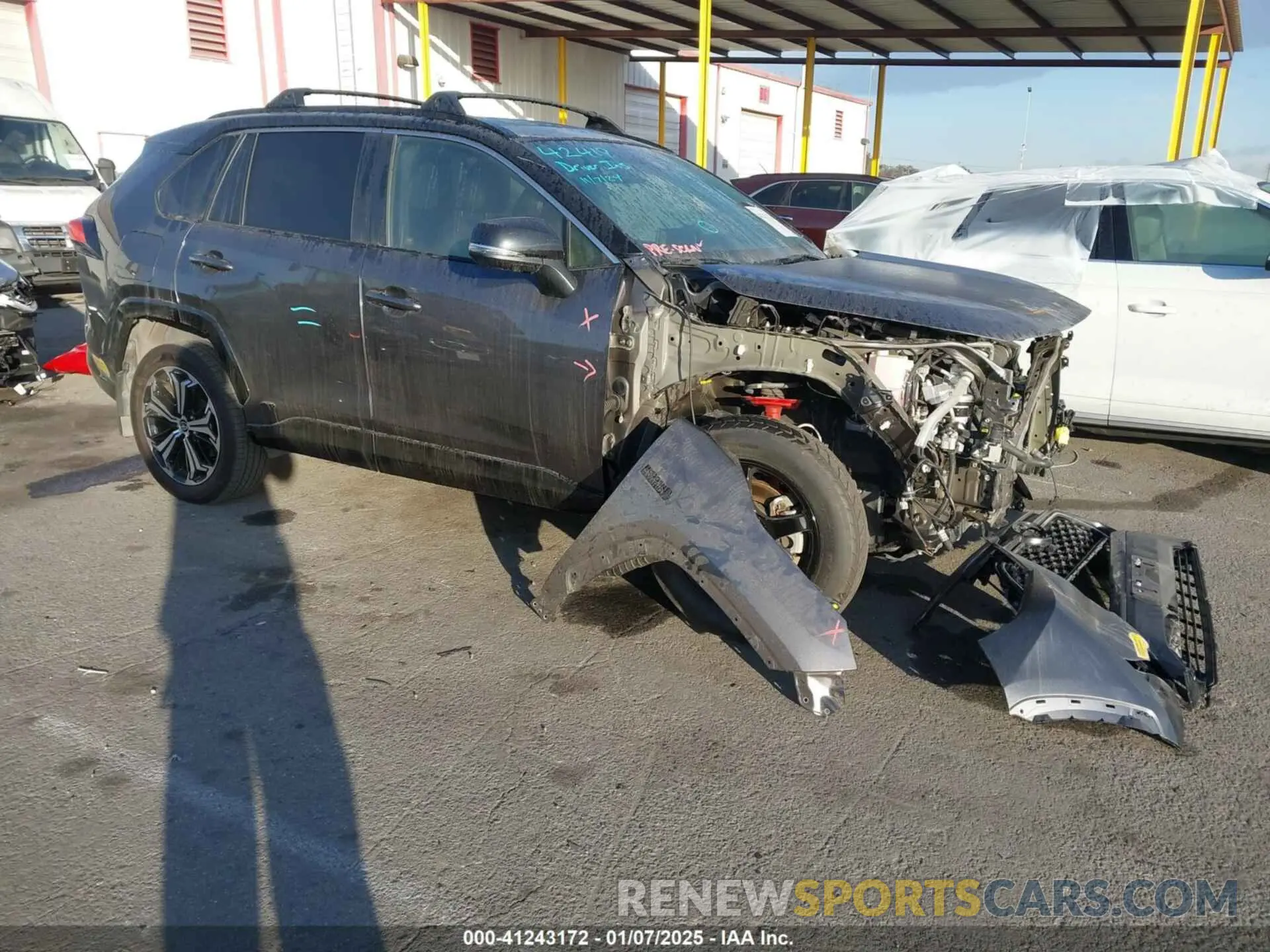 1 Photograph of a damaged car JTMFB3FV4ND092593 TOYOTA RAV4 PRIME 2022