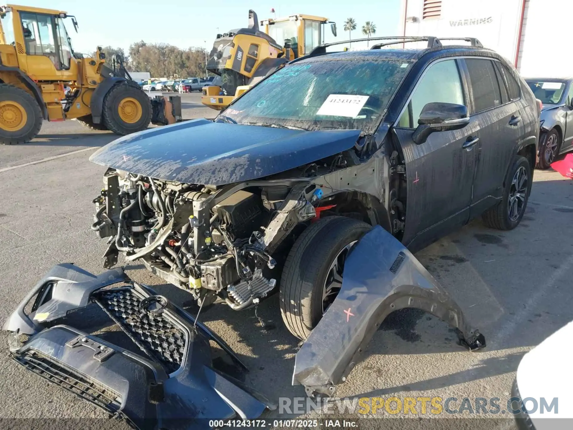 2 Photograph of a damaged car JTMFB3FV4ND092593 TOYOTA RAV4 PRIME 2022
