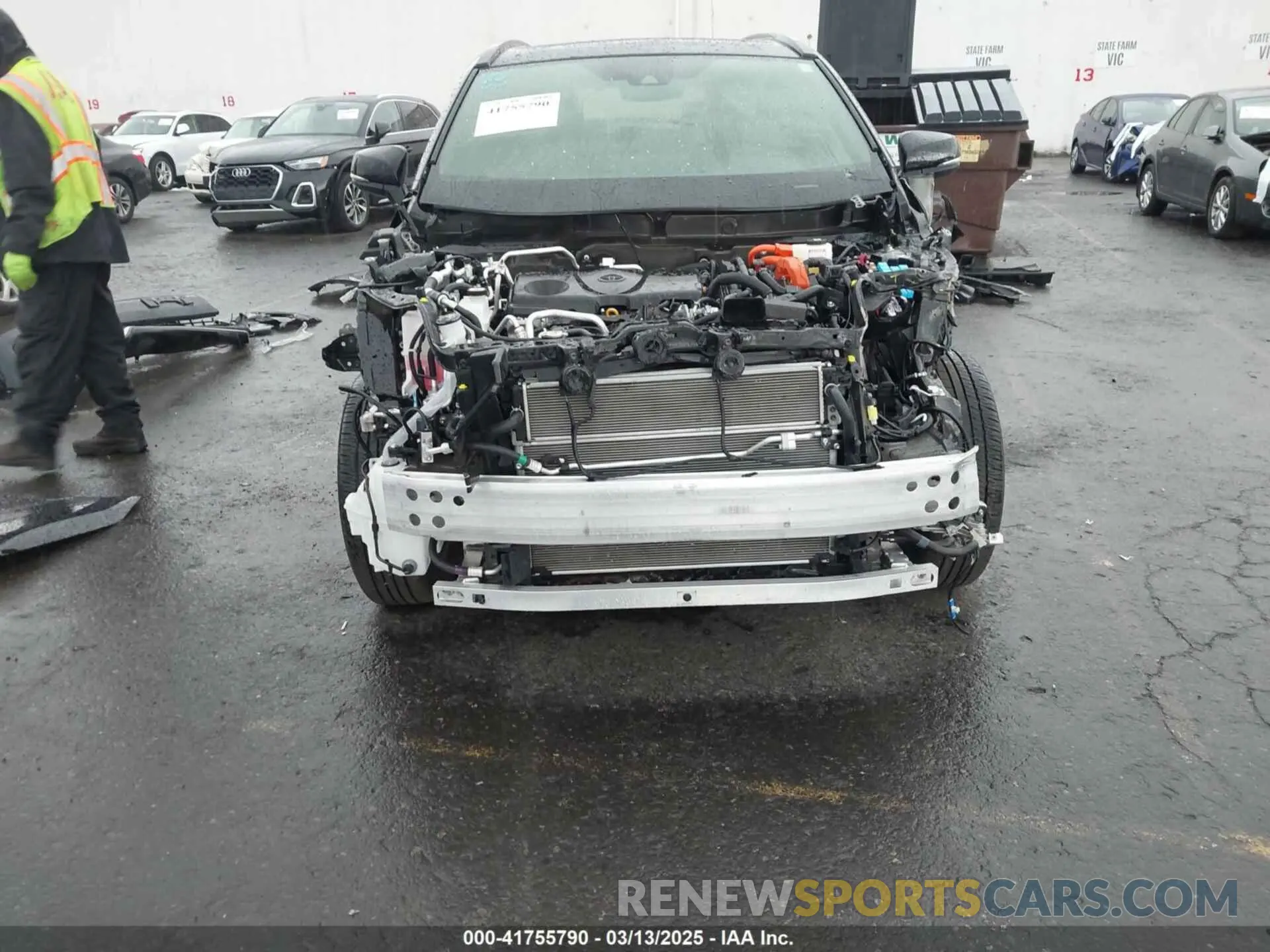 6 Photograph of a damaged car JTMAB3FV8RD218941 TOYOTA RAV4 PRIME 2024