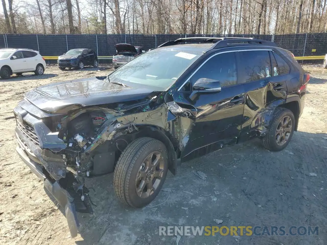 1 Photograph of a damaged car 2T3UWRFV8RW220664 TOYOTA RAV4 WOODL 2024