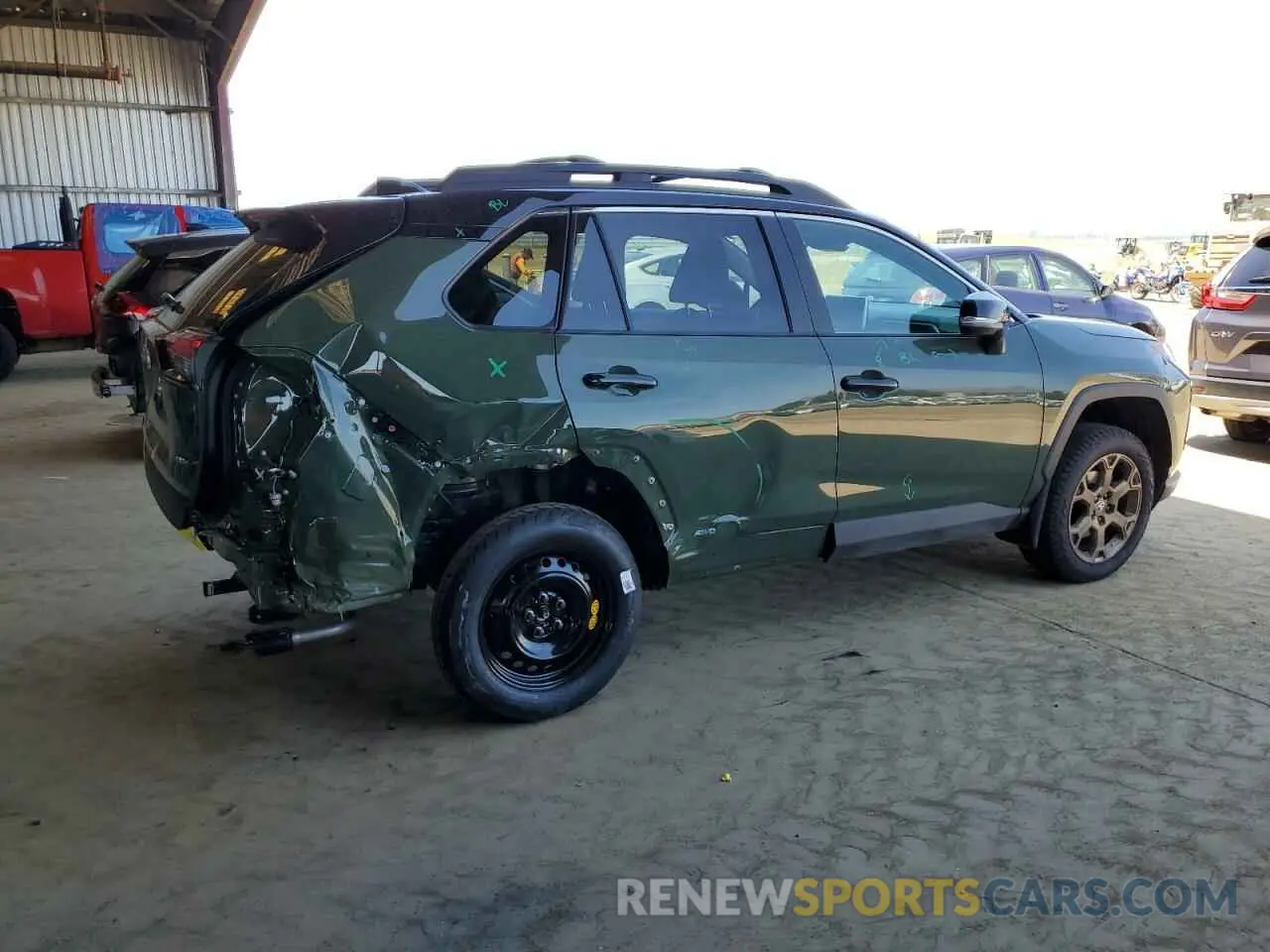 3 Photograph of a damaged car 2T3UWRFV4SW275960 TOYOTA RAV4 WOODL 2025
