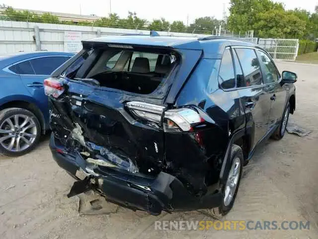4 Photograph of a damaged car 2T3P1RFV2KW031476 TOYOTA RAV4 XLE 2019
