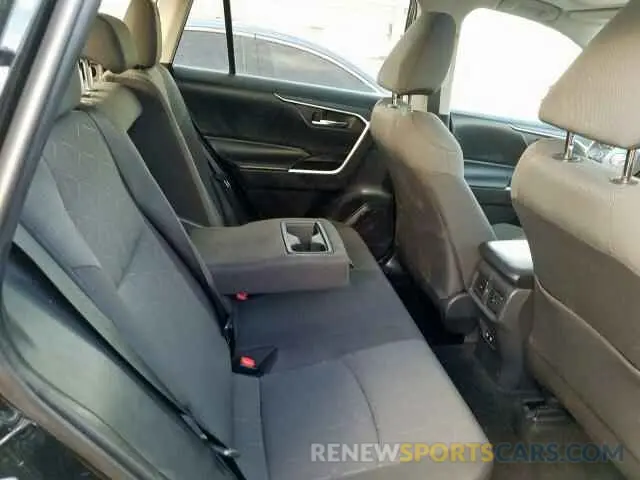 6 Photograph of a damaged car 2T3P1RFV2KW031476 TOYOTA RAV4 XLE 2019