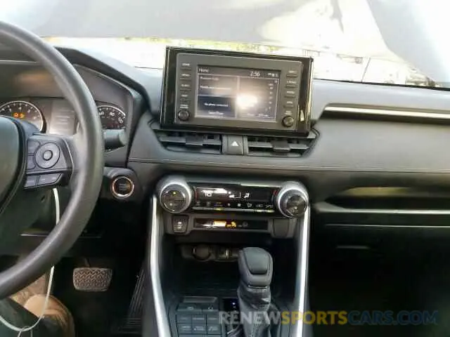9 Photograph of a damaged car 2T3P1RFV2KW031476 TOYOTA RAV4 XLE 2019