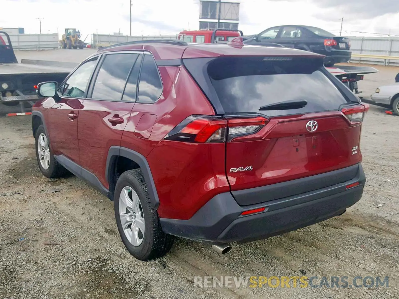 3 Photograph of a damaged car 2T3P1RFVXKW010892 TOYOTA RAV4 XLE 2019