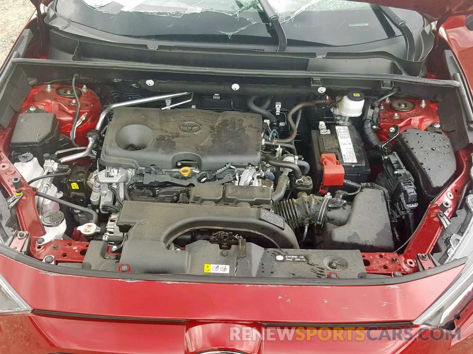 7 Photograph of a damaged car 2T3P1RFVXKW010892 TOYOTA RAV4 XLE 2019