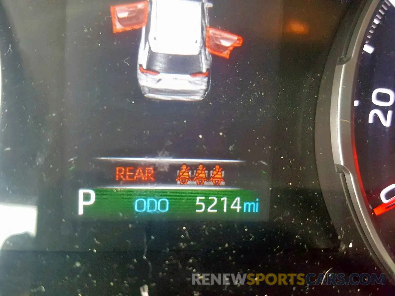 8 Photograph of a damaged car 2T3P1RFVXKW010892 TOYOTA RAV4 XLE 2019