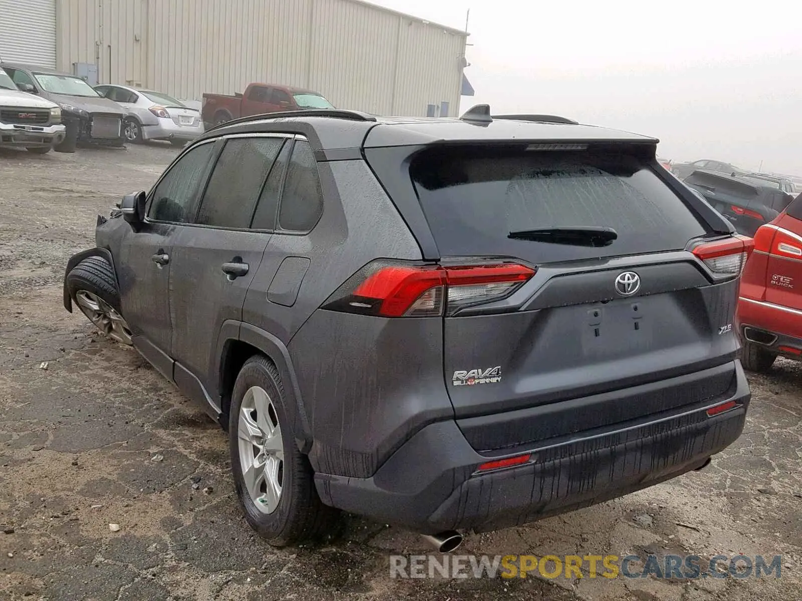 3 Фотография поврежденного автомобиля 2T3W1RFV5KC002258 TOYOTA RAV4 XLE 2019