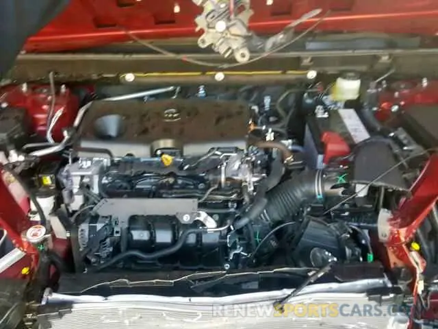 7 Photograph of a damaged car JTMP1RFV5KD022588 TOYOTA RAV4 XLE 2019