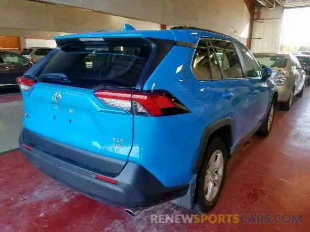 4 Photograph of a damaged car JTMP1RFV7KD012595 TOYOTA RAV4 XLE 2019