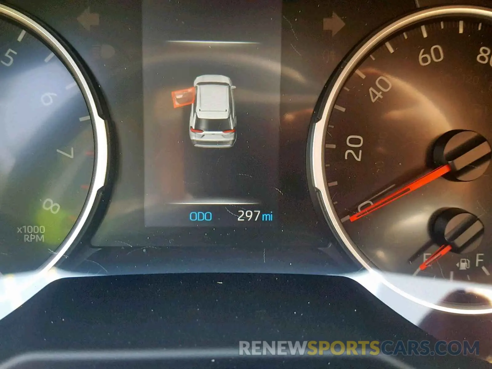 8 Фотография поврежденного автомобиля 2T3C1RFV4KC013271 TOYOTA RAV4 XLE P 2019