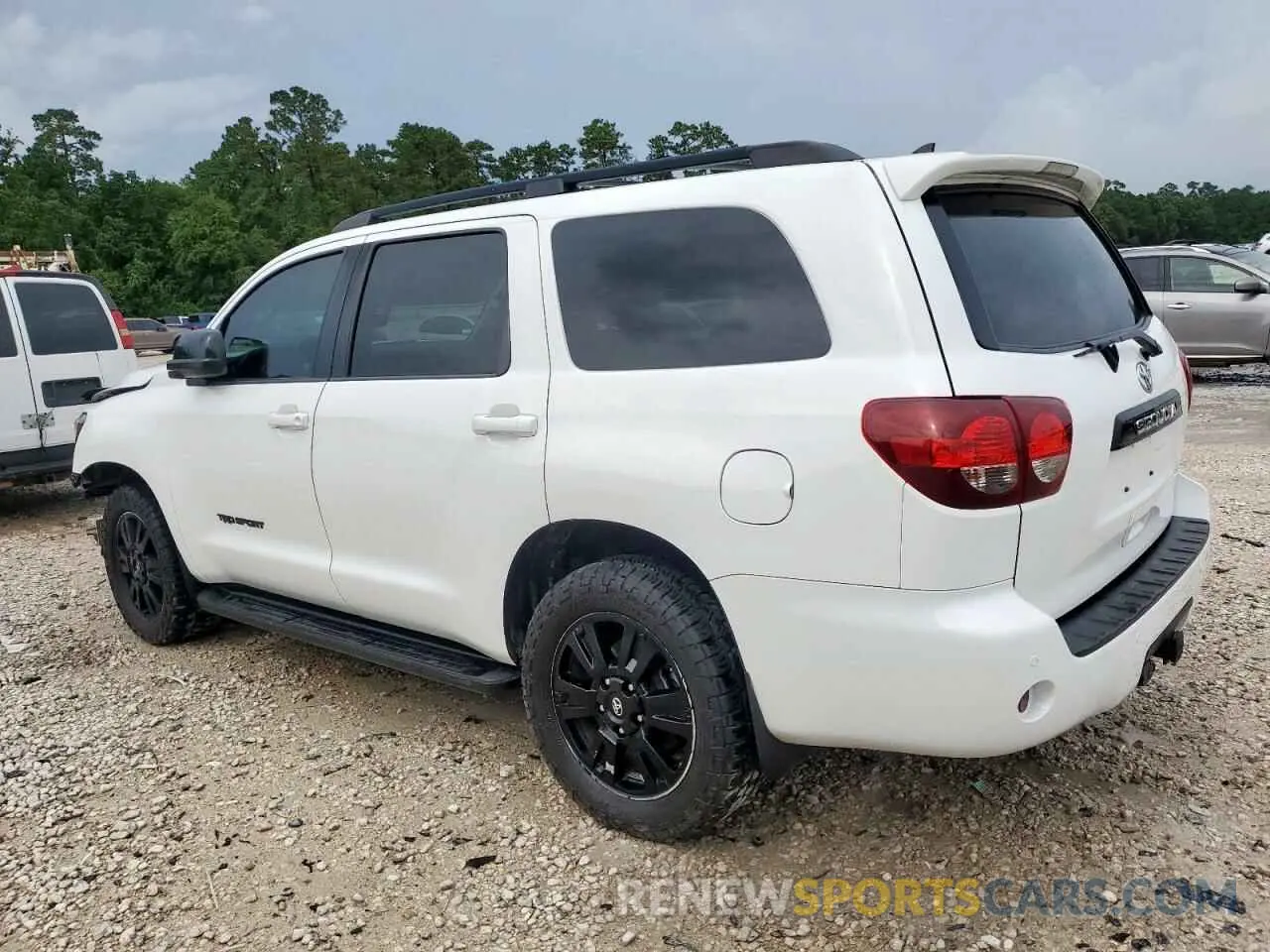 2 Photograph of a damaged car 5TDBY5G12KS166534 TOYOTA SEQUOIA 2019