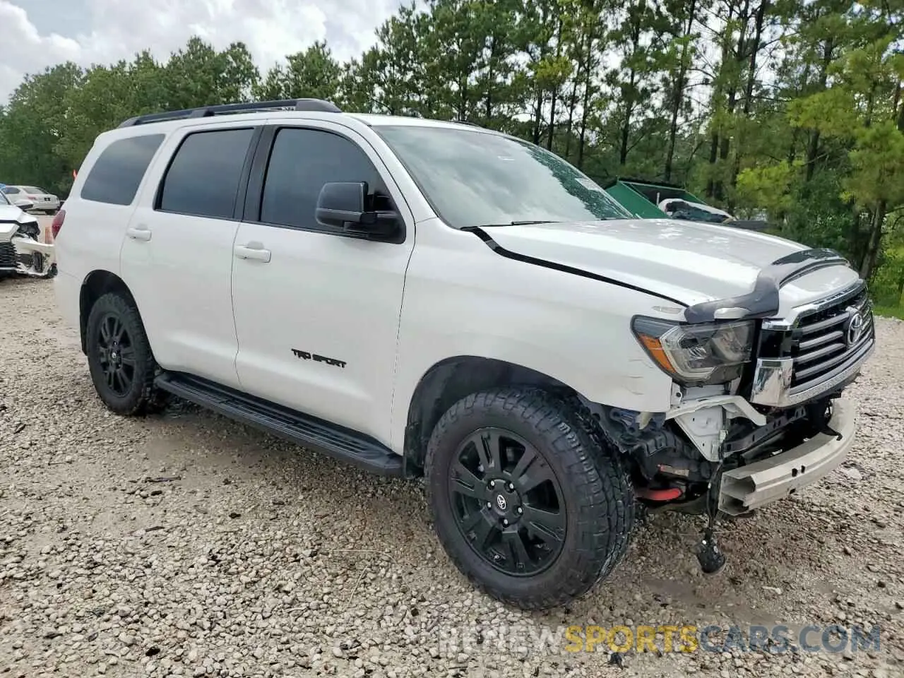 4 Photograph of a damaged car 5TDBY5G12KS166534 TOYOTA SEQUOIA 2019