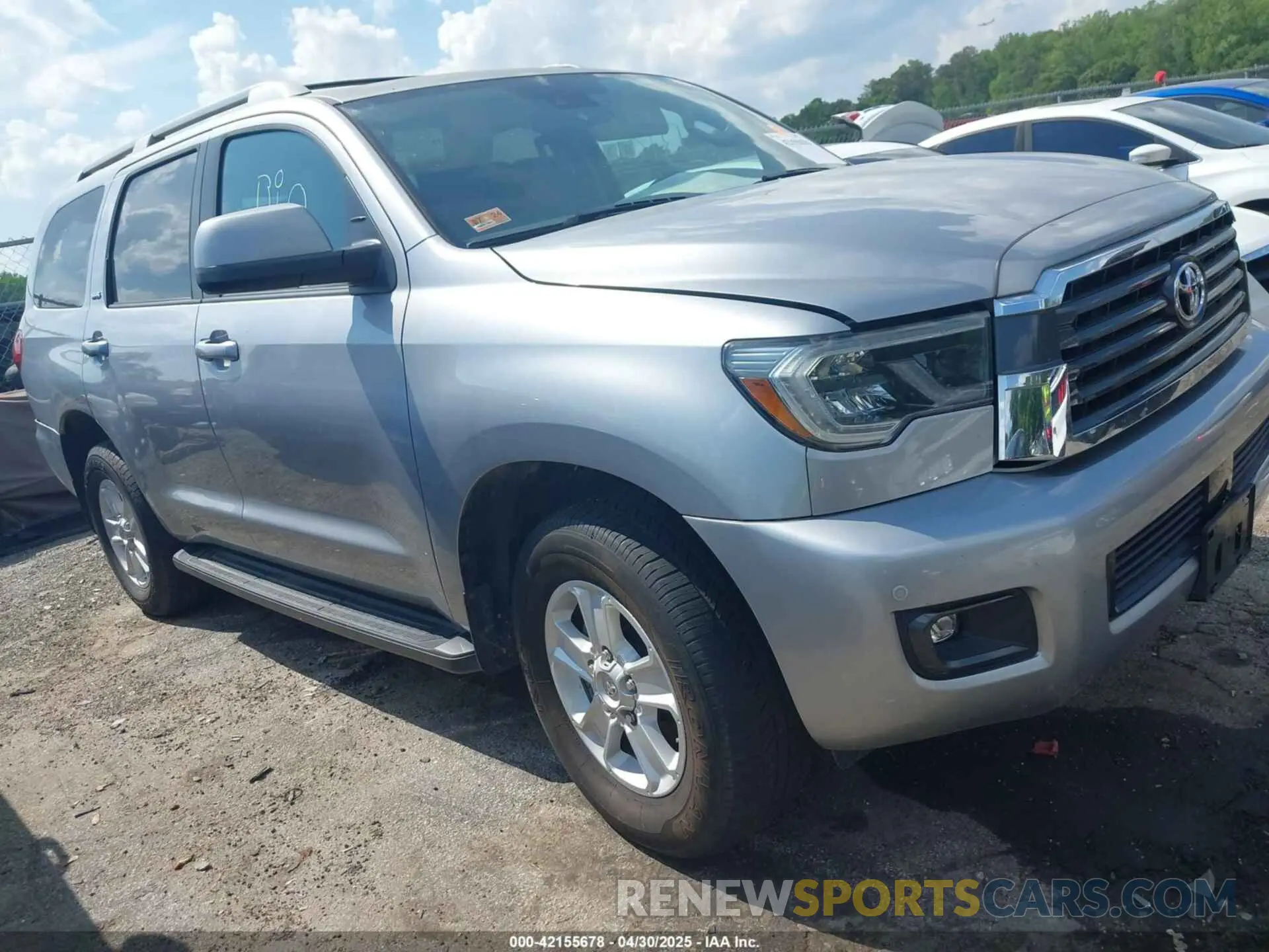 1 Photograph of a damaged car 5TDBY5G12KS173211 TOYOTA SEQUOIA 2019