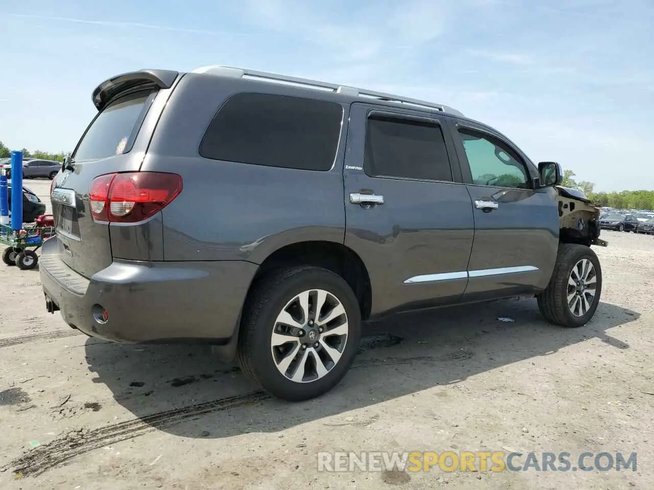3 Photograph of a damaged car 5TDJY5G14KS171973 TOYOTA SEQUOIA 2019