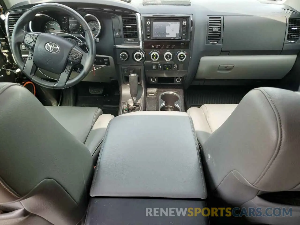 8 Photograph of a damaged car 5TDJY5G14KS171973 TOYOTA SEQUOIA 2019
