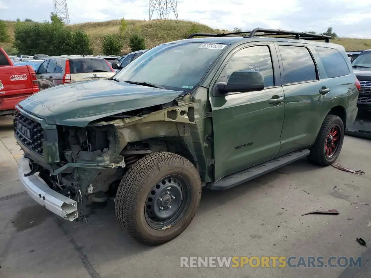 1 Фотография поврежденного автомобиля 5TDBY5G15LS177027 TOYOTA SEQUOIA 2020