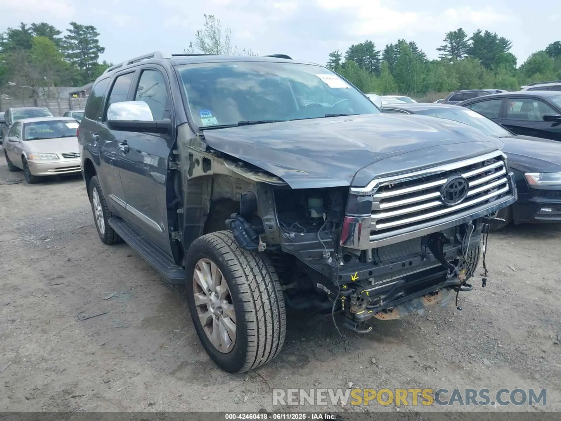 1 Photograph of a damaged car 5TDDY5G16LS178941 TOYOTA SEQUOIA 2020