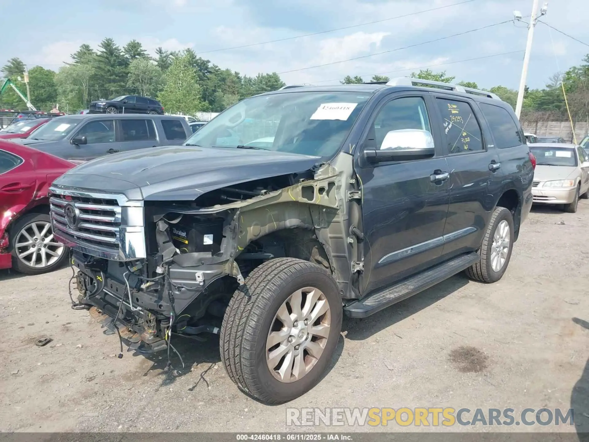 2 Photograph of a damaged car 5TDDY5G16LS178941 TOYOTA SEQUOIA 2020