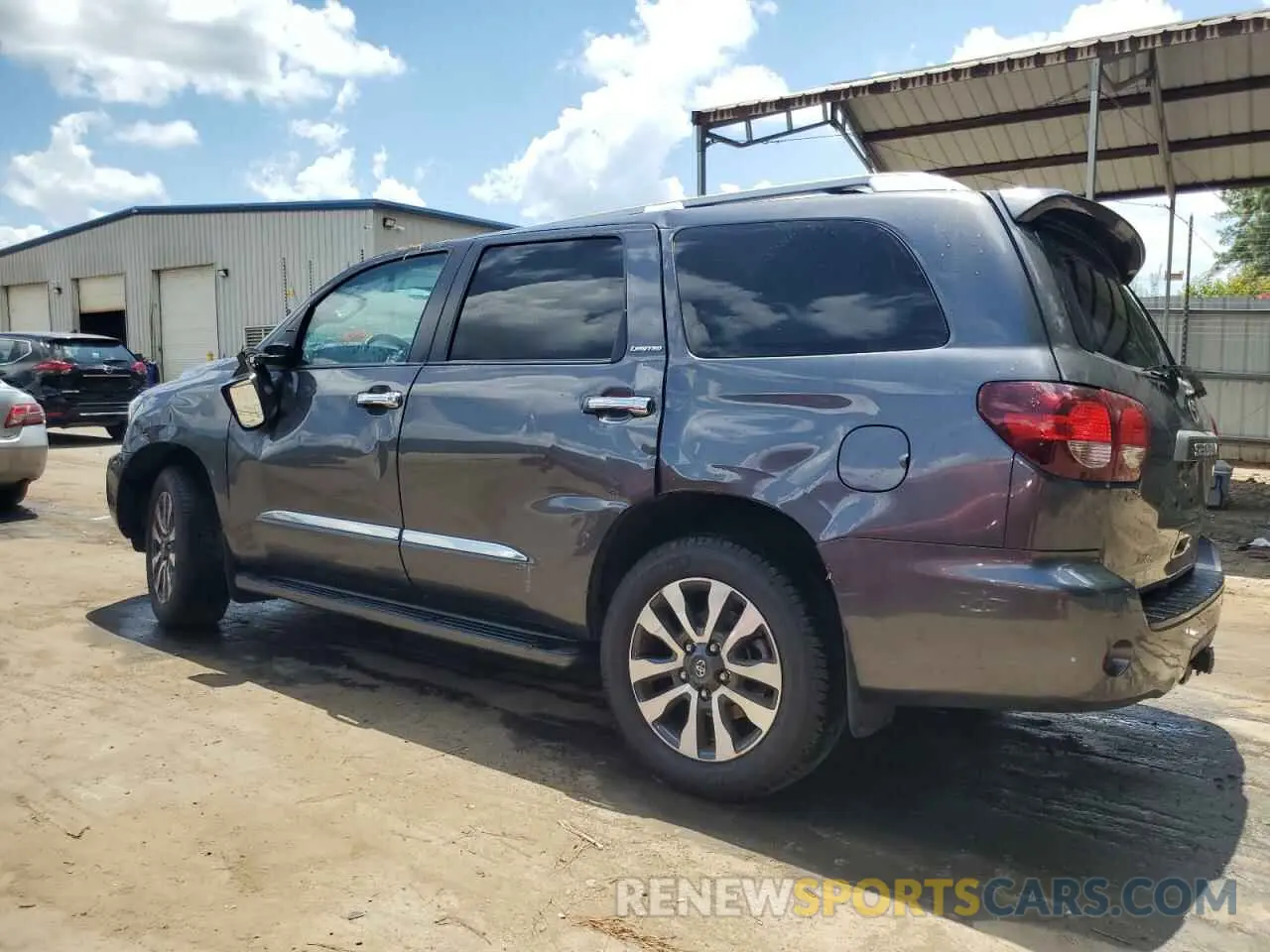 2 Фотография поврежденного автомобиля 5TDKY5G17LS074238 TOYOTA SEQUOIA 2020