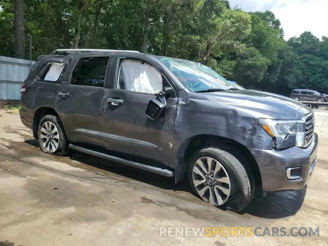 4 Фотография поврежденного автомобиля 5TDKY5G17LS074238 TOYOTA SEQUOIA 2020