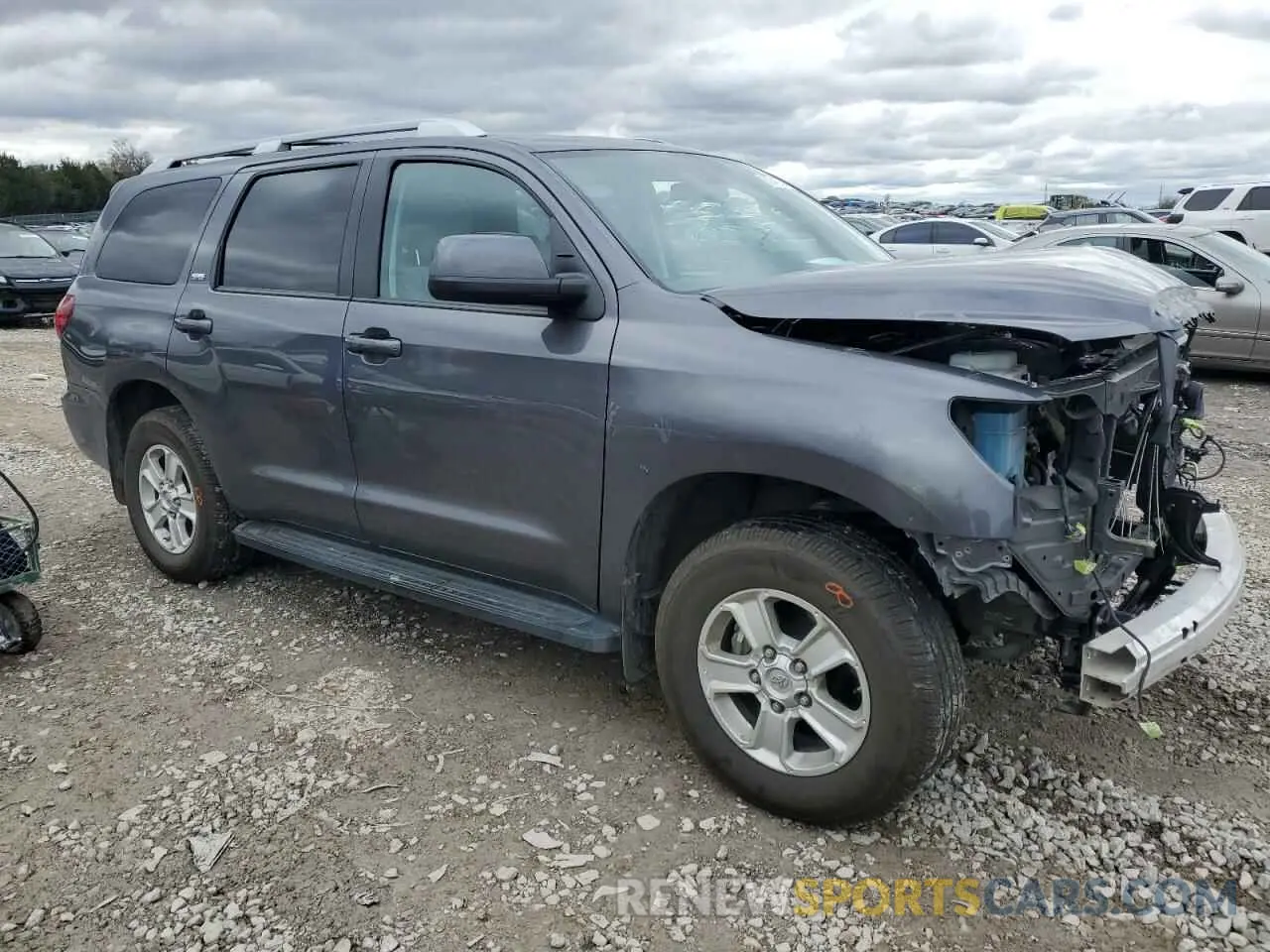 4 Фотография поврежденного автомобиля 5TDAY5B13MS183459 TOYOTA SEQUOIA 2021