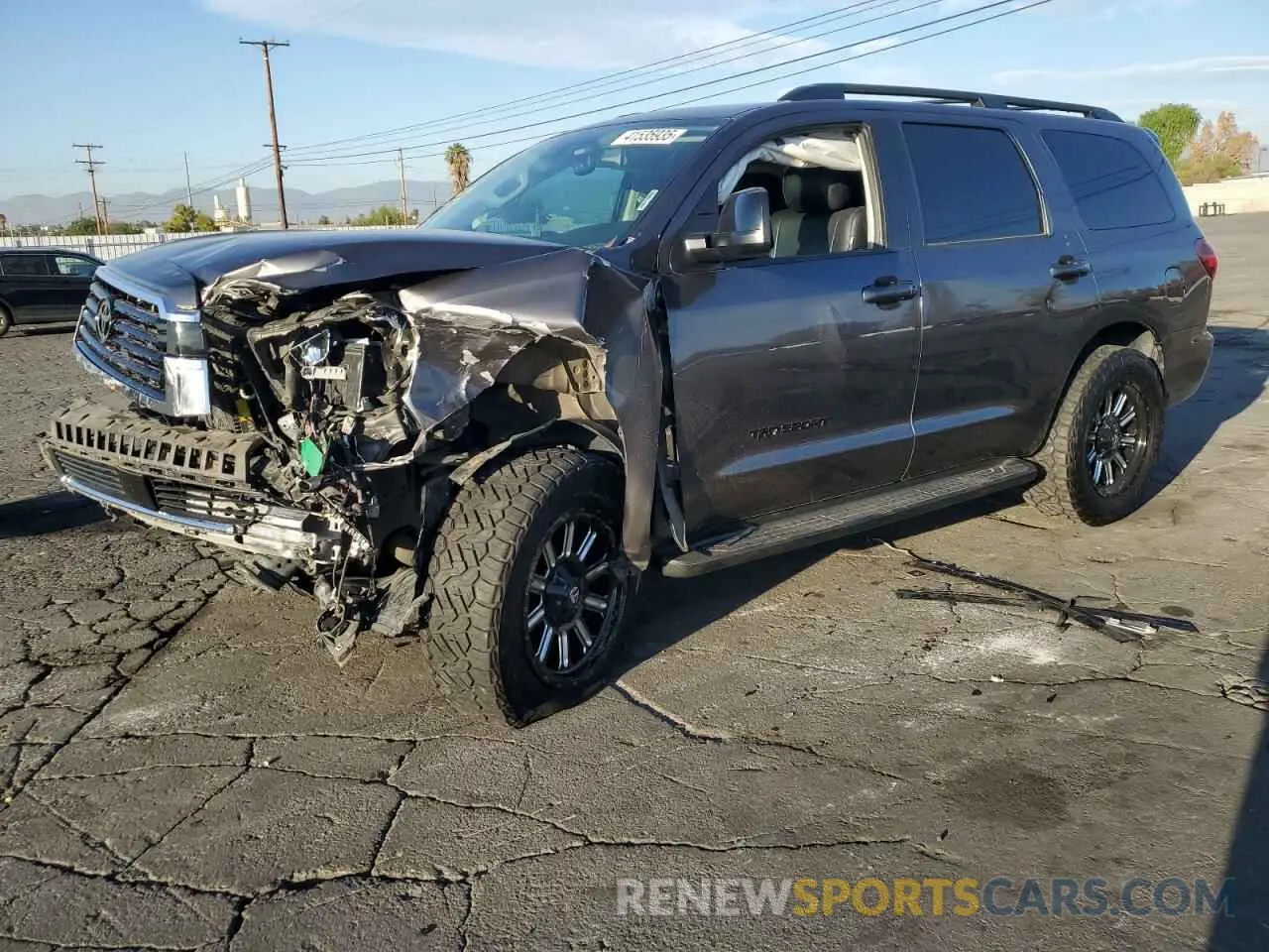 1 Фотография поврежденного автомобиля 5TDCY5B19MS184074 TOYOTA SEQUOIA 2021
