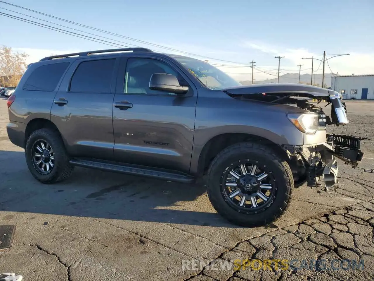 4 Фотография поврежденного автомобиля 5TDCY5B19MS184074 TOYOTA SEQUOIA 2021