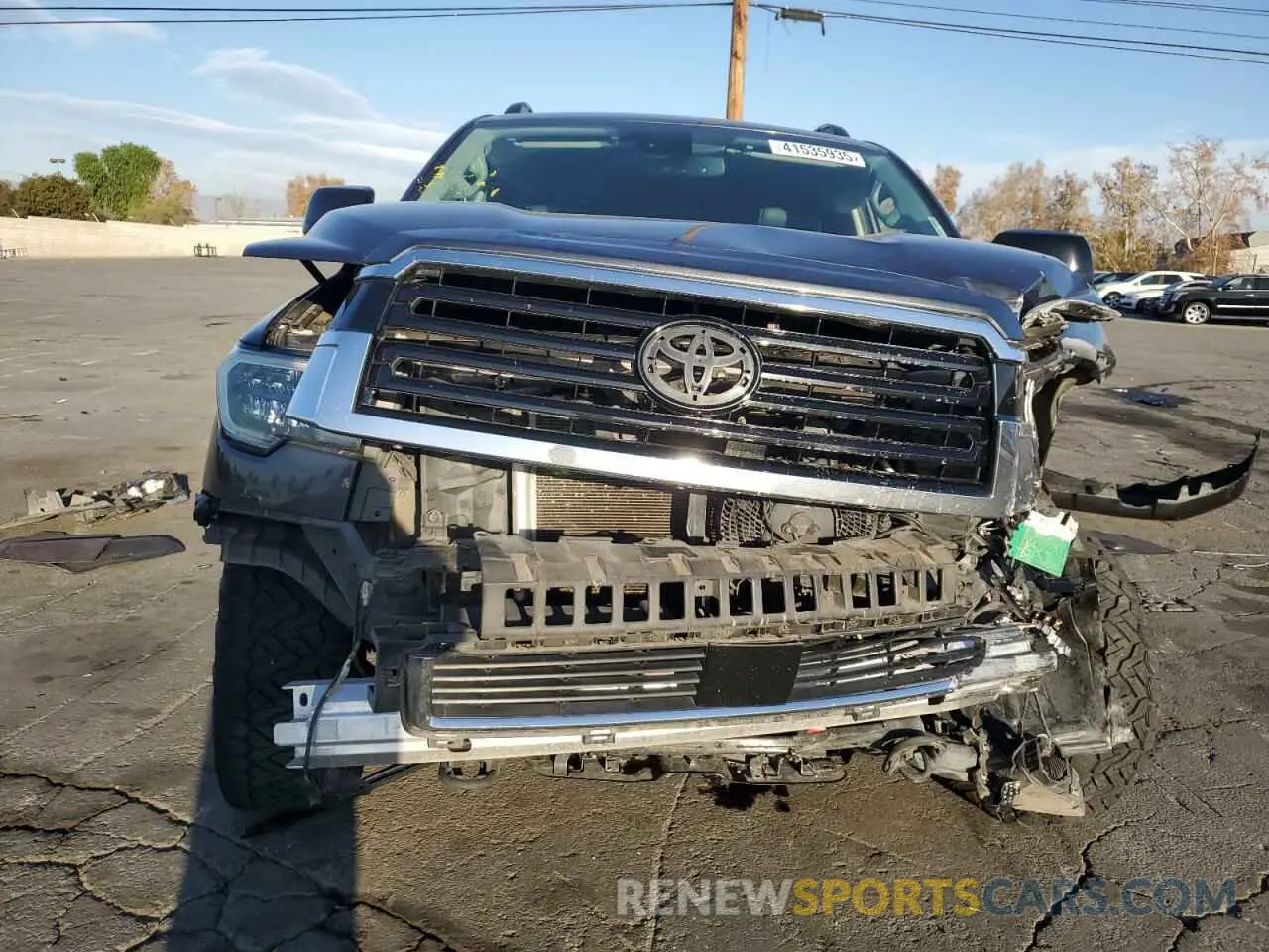 5 Фотография поврежденного автомобиля 5TDCY5B19MS184074 TOYOTA SEQUOIA 2021