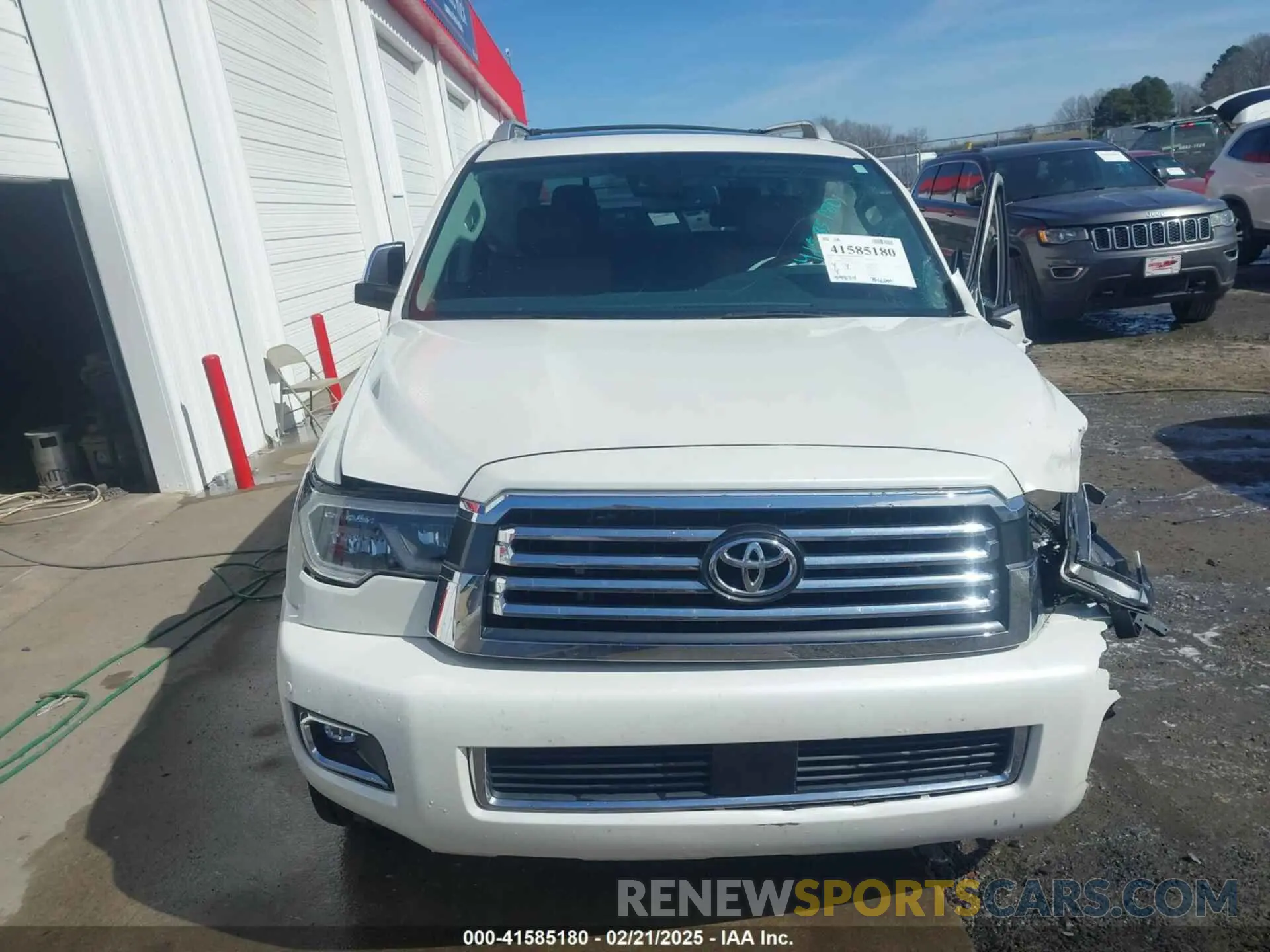 12 Фотография поврежденного автомобиля 5TDGY5B19MS184948 TOYOTA SEQUOIA 2021