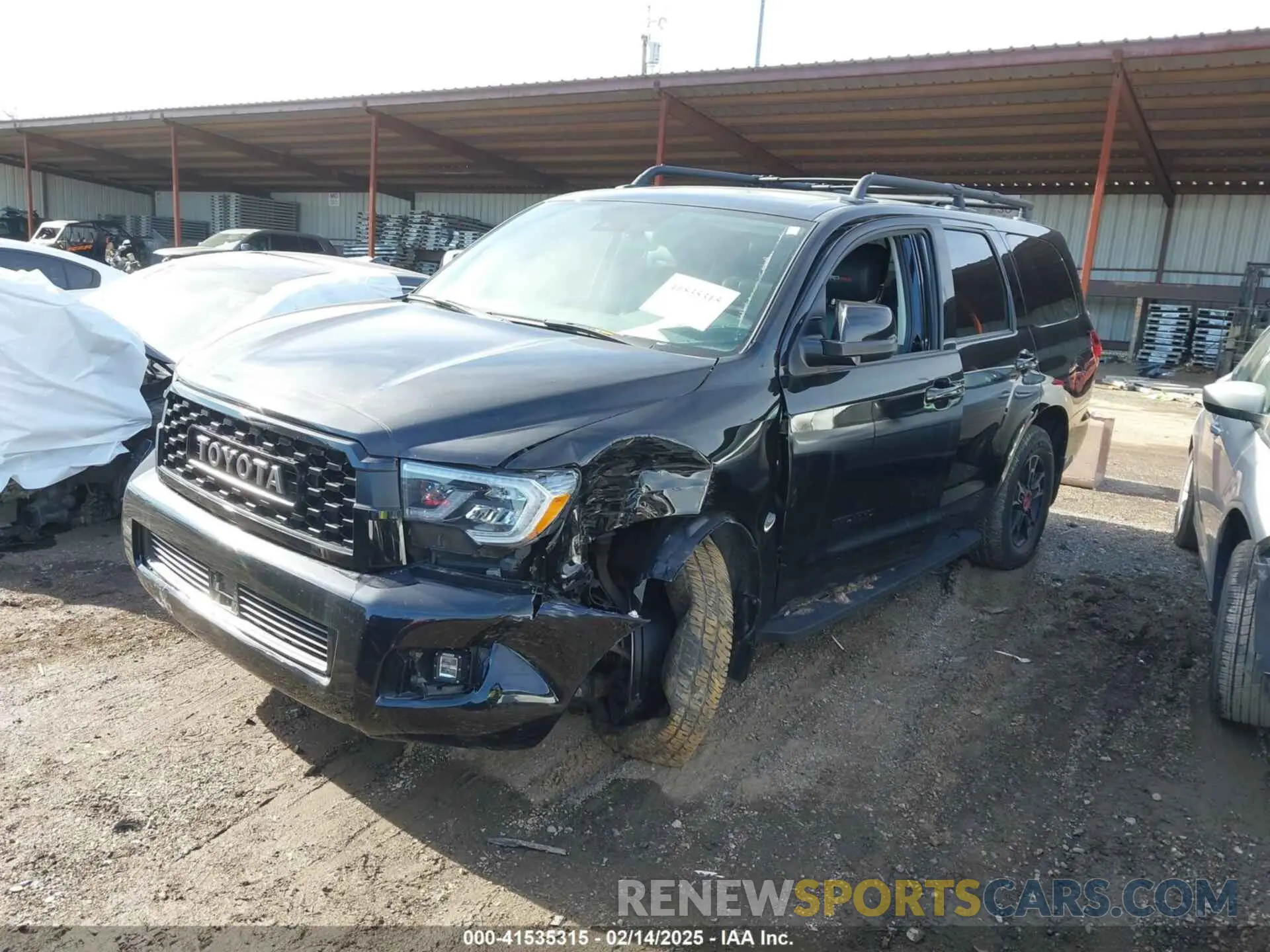 2 Photograph of a damaged car 5TDEY5B14NS187796 TOYOTA SEQUOIA 2022