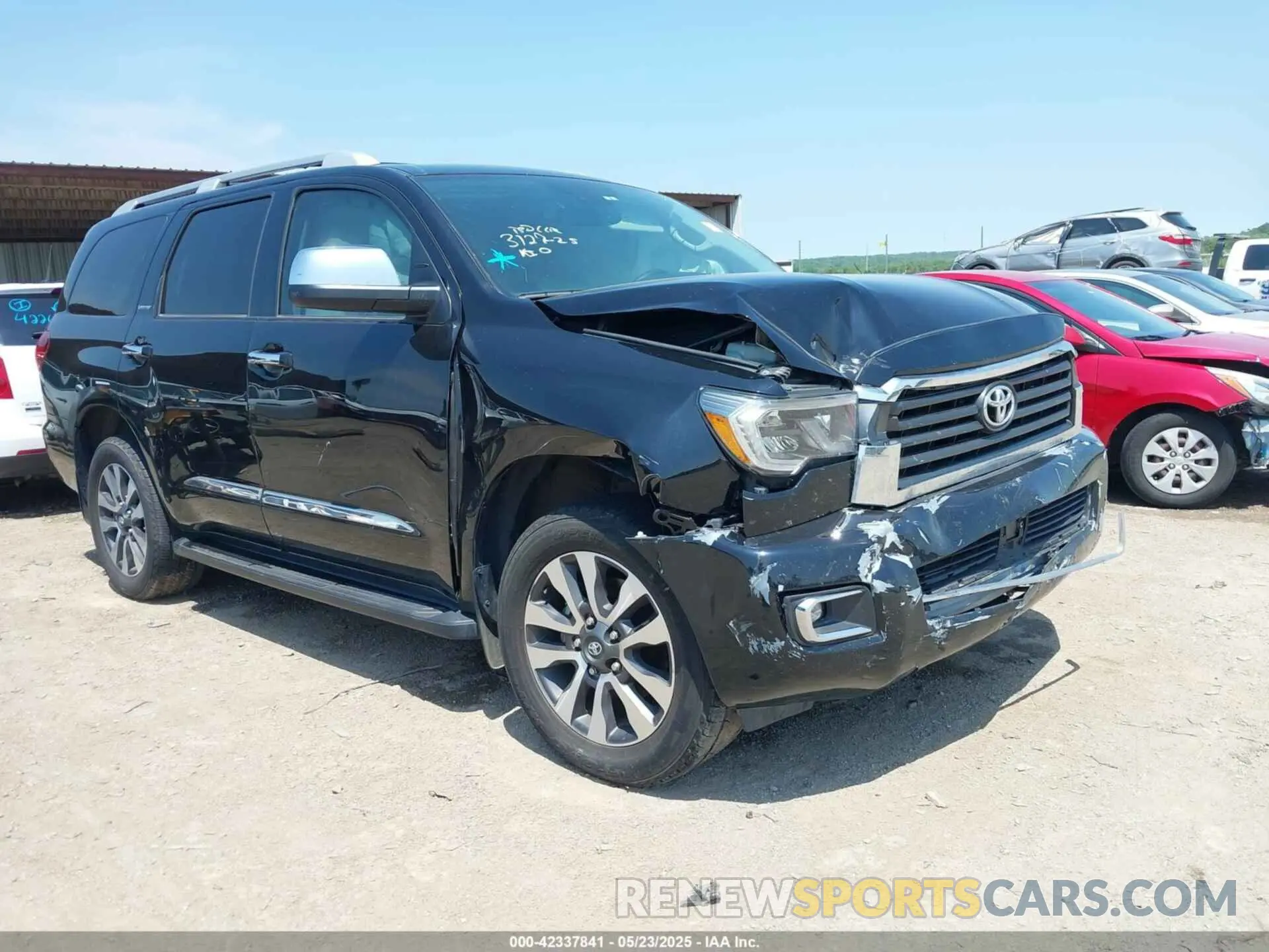 1 Photograph of a damaged car 5TDFY5B12NS189812 TOYOTA SEQUOIA 2022